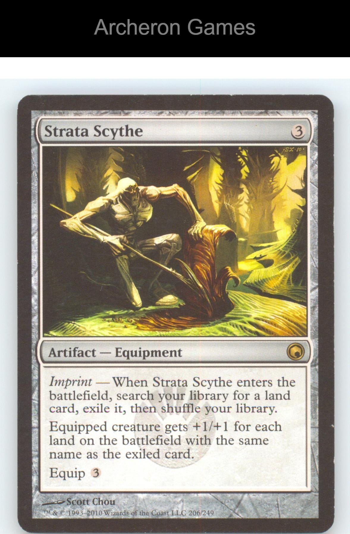 Strata Scythe SOM 206 R MTG Card Scars of Mirrodin