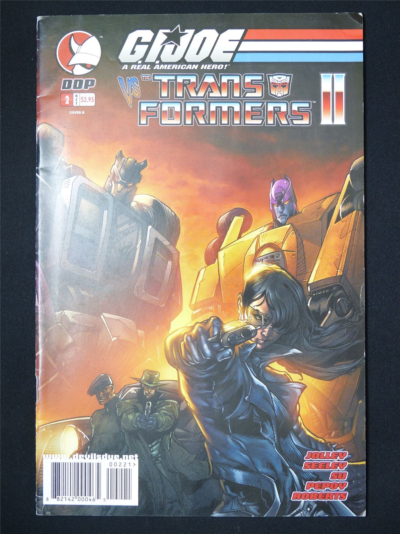 G.I.JOE vs Transformers II #2 - DDP Comic #12N