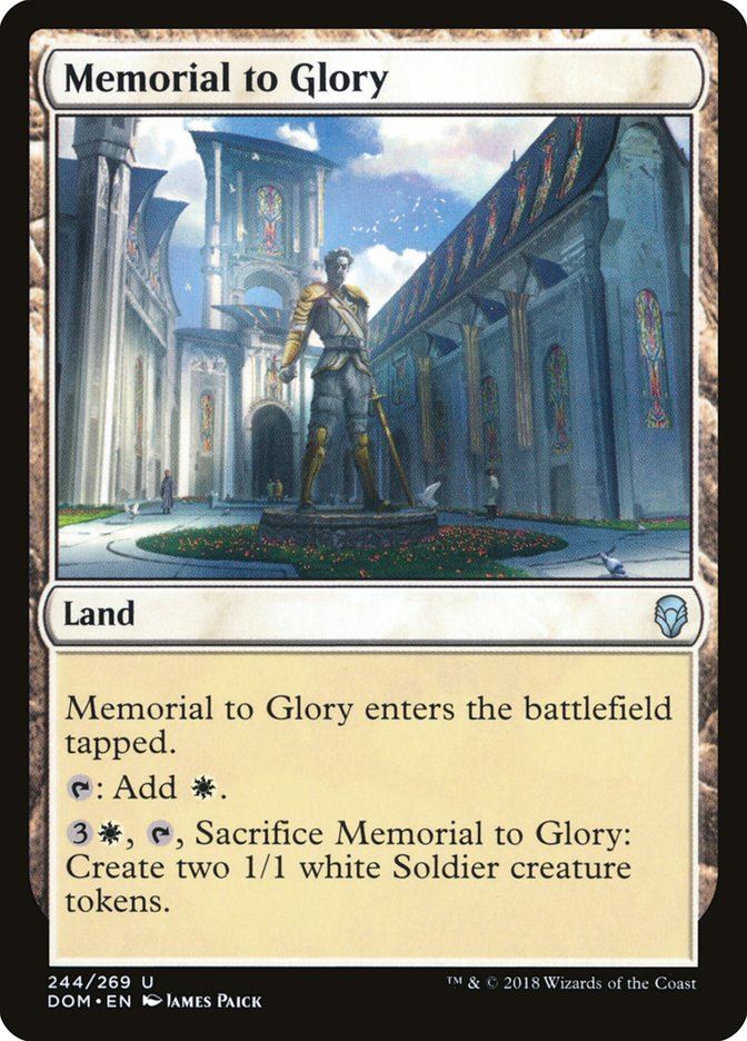 Memorial to Glory - Dominaria dom