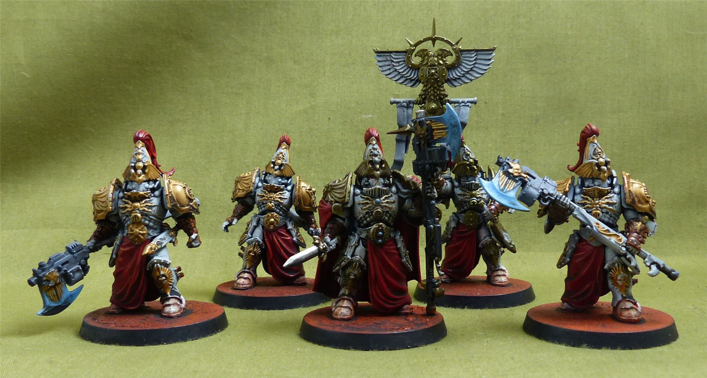 Custodian Wardens painted - Adeptus Custodes - Warhammer 40K #2ON
