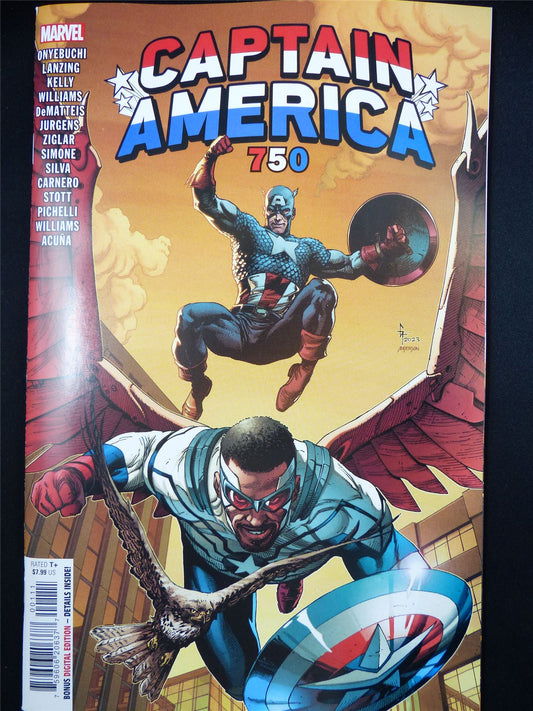 CAPTAIN America #750 - Sep 2023 Marvel Comic #22E