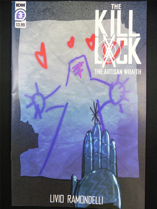 The KILL Lock: The Artisan Wraith #3 - IDW Comic #44E