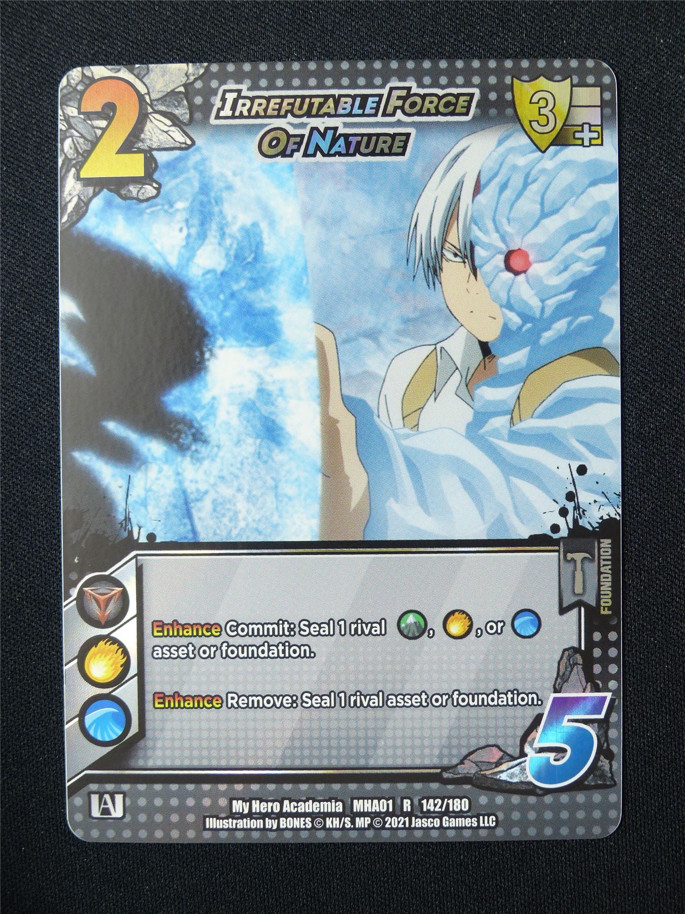 Irrefutable Force of Nature 142/180 R - Universus Card #5QV