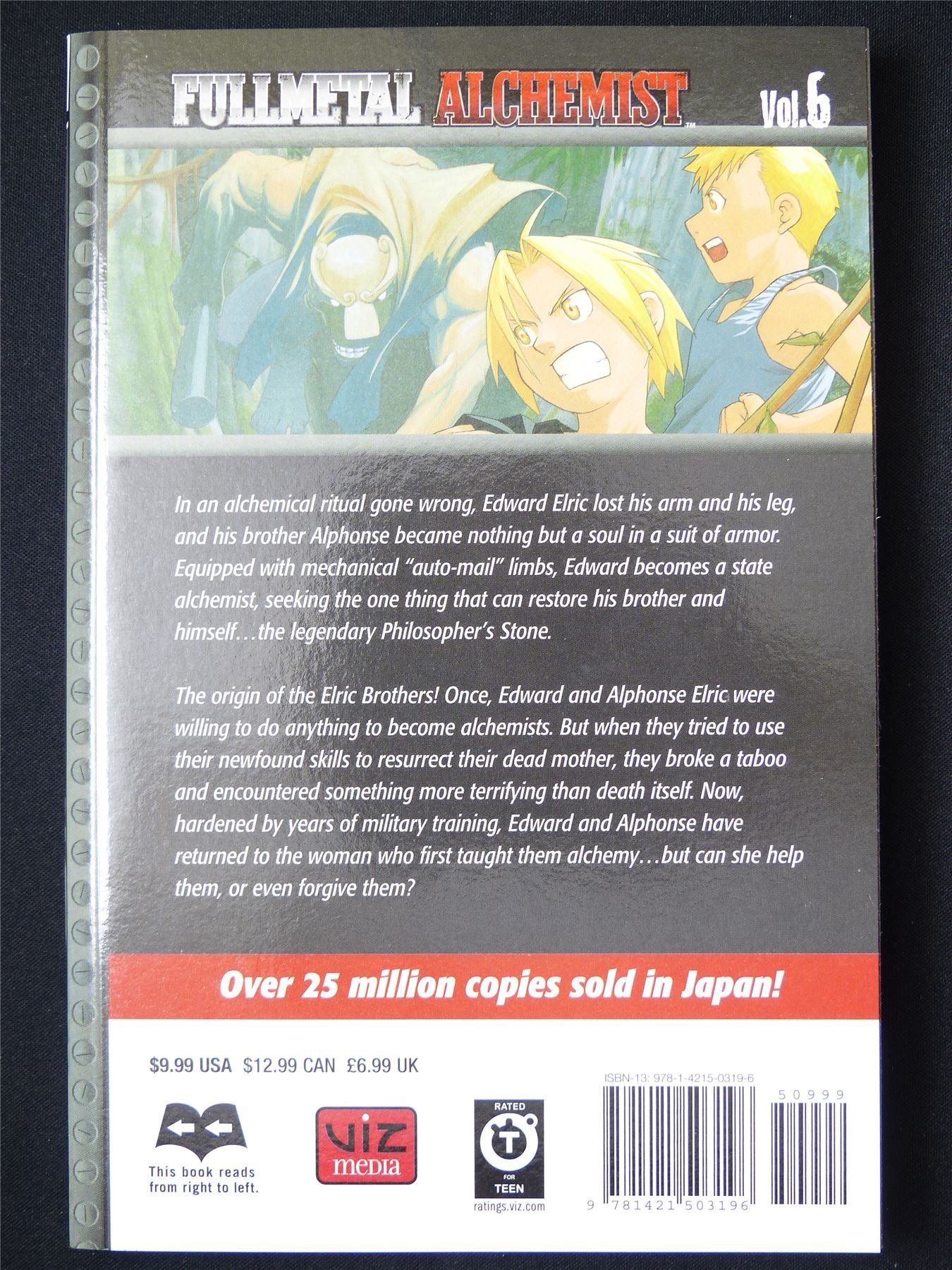 Full Metal Alchemist Volume 6 - Viz Media Manga #1A6