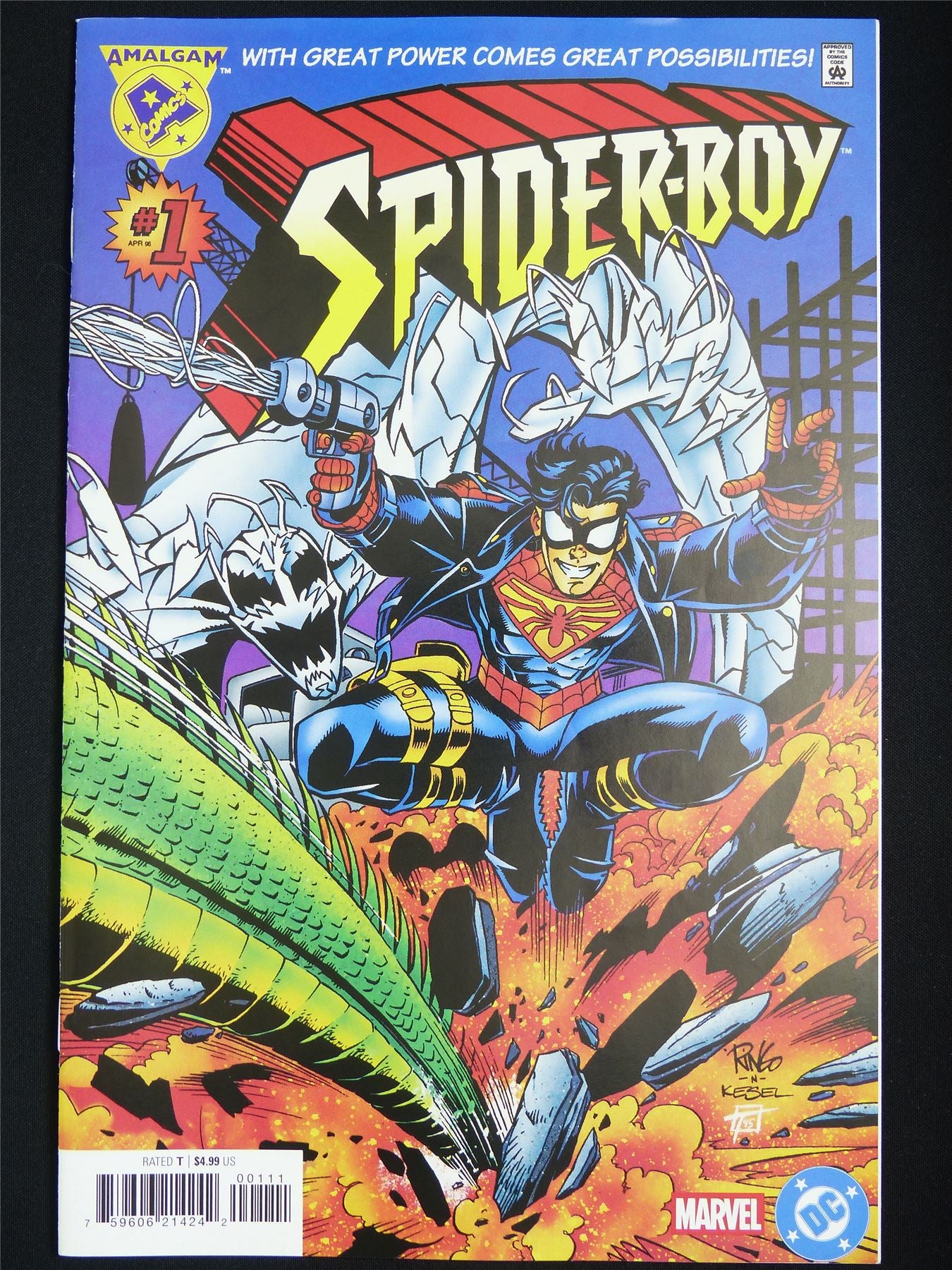 SPIDER-BOY #1 Facsimile Edition - Amalgam Comic #5L7