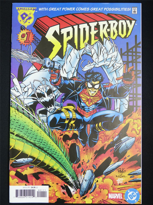 SPIDER-BOY #1 Facsimile Edition - Amalgam Comic #5L7