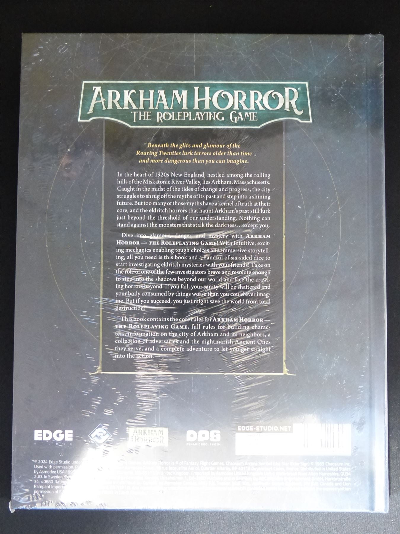 Arkham Horror Roleplaying Core Rulebook - Roleplay Book Hardback #17V