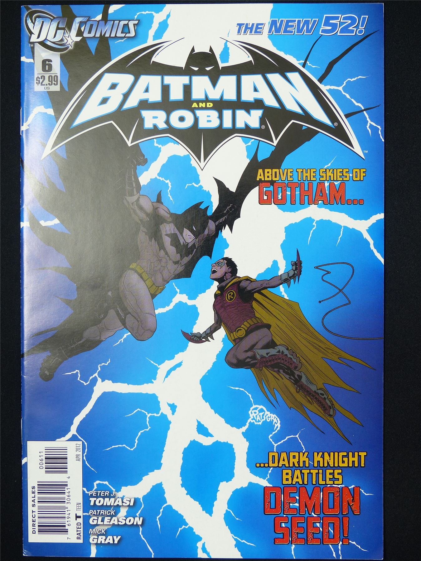 BATMAN and Robin #6 - B&B DC Comic #82M