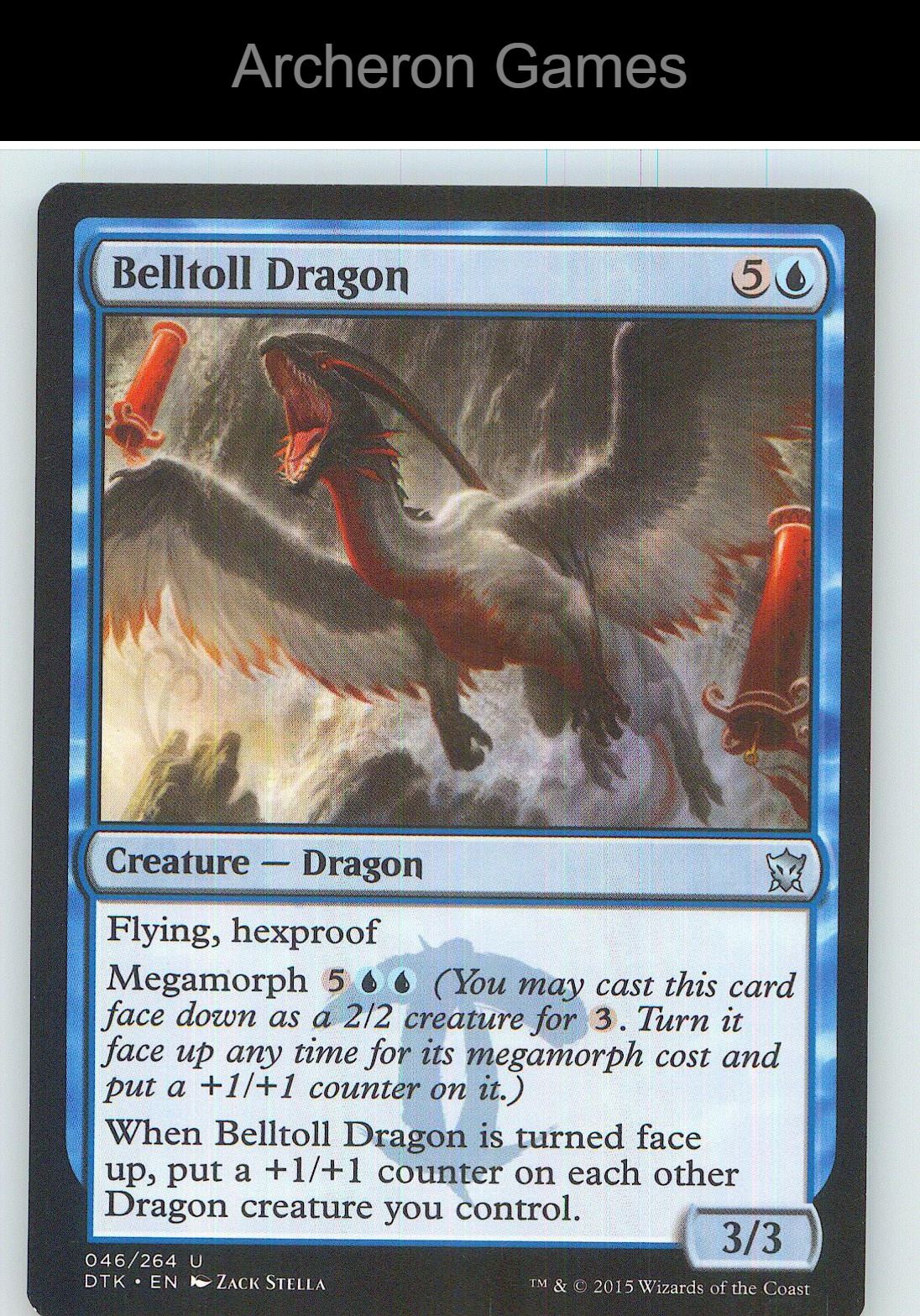 Belltoll Dragon DTK 46 UC MTG Card NM/EX+