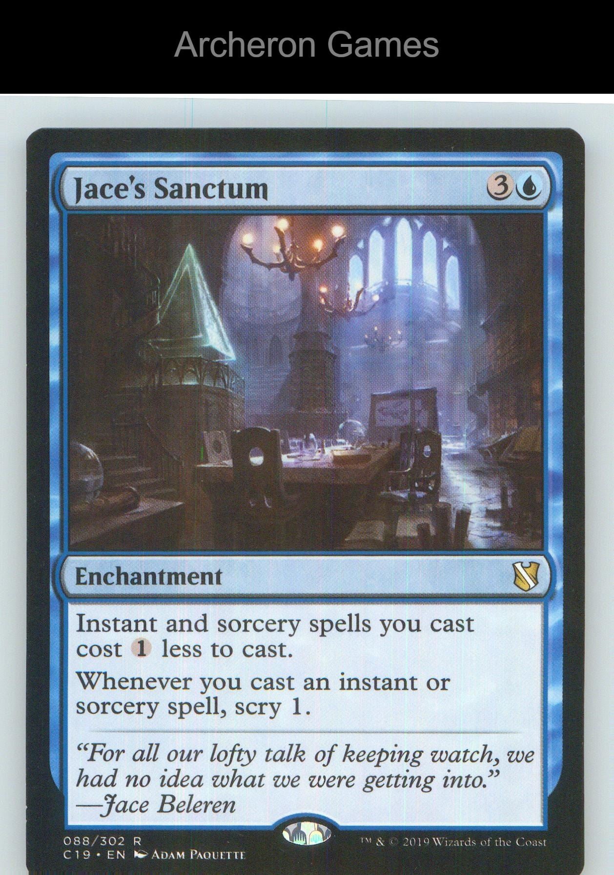 Jace's Sanctum C19 88 R MTG Card NM/EX+