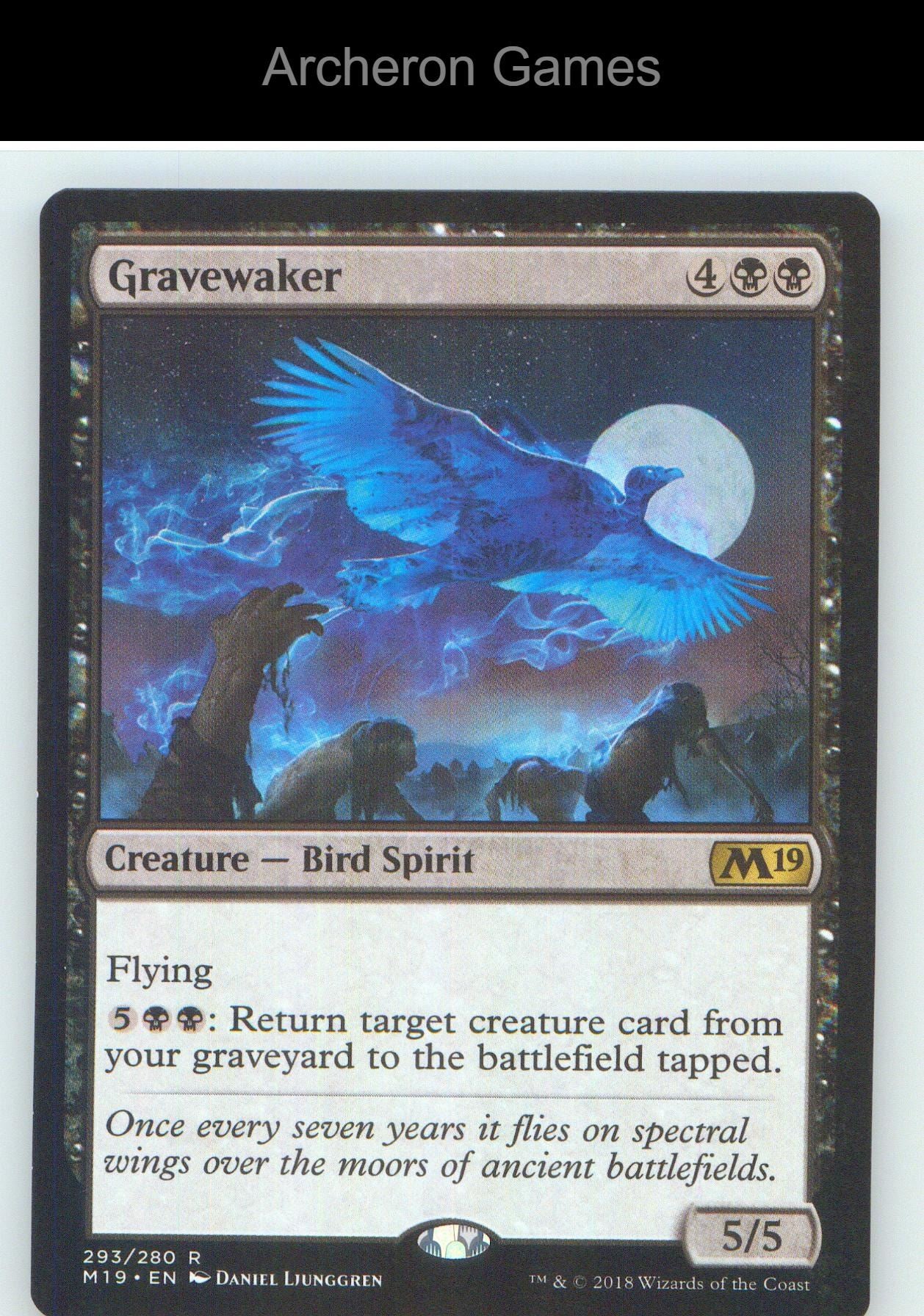 Gravewaker M19 293 R MTG Card NM/EX+