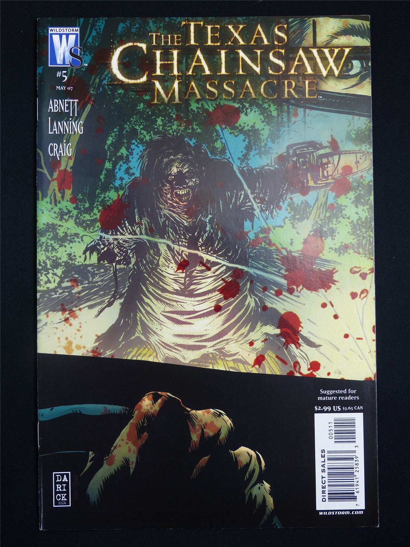 The TEXAS Chainsaw Massacre #5 Cvr A - Wildstorm Comic #258