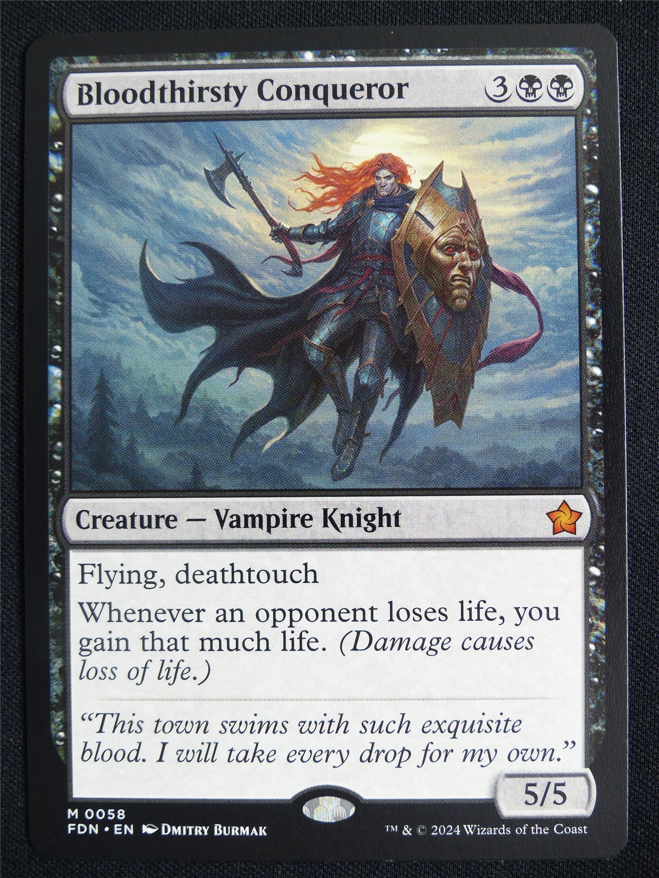 Bloodthirsty Conqueror - FDN - Mtg Card #3IA