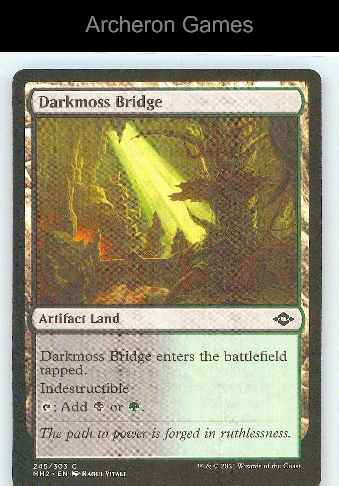 Darkmoss Bridge MH2 245 C MTG Card NM/EX+