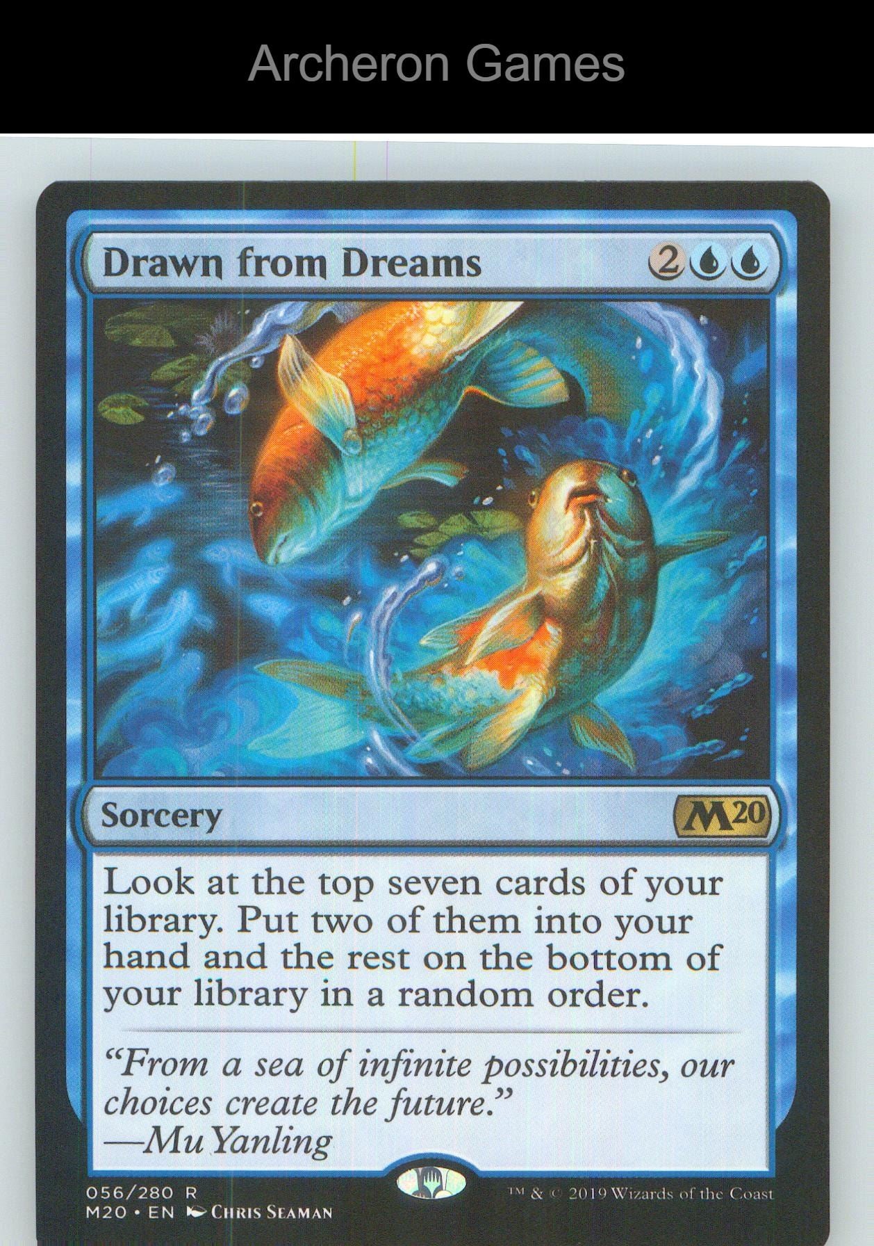 Drawn from Dreams M20 56 R MTG Card NM/EX+