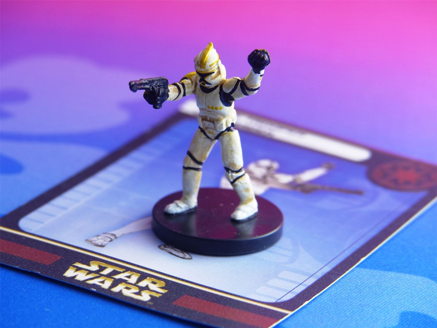 Clone Trooper Commander 08/60 - Star Wars Miniatures Game #568