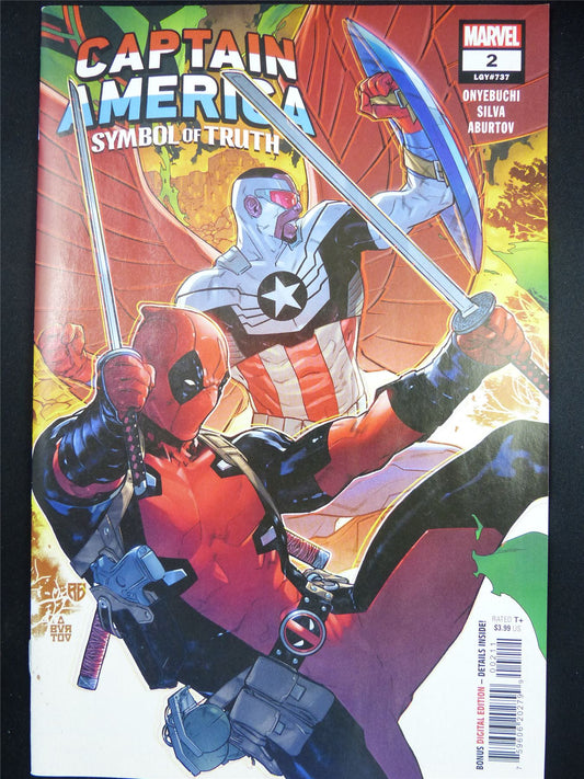 CAPTAIN America: Symbol of Truth #2 - Marvel Comic #4ZY