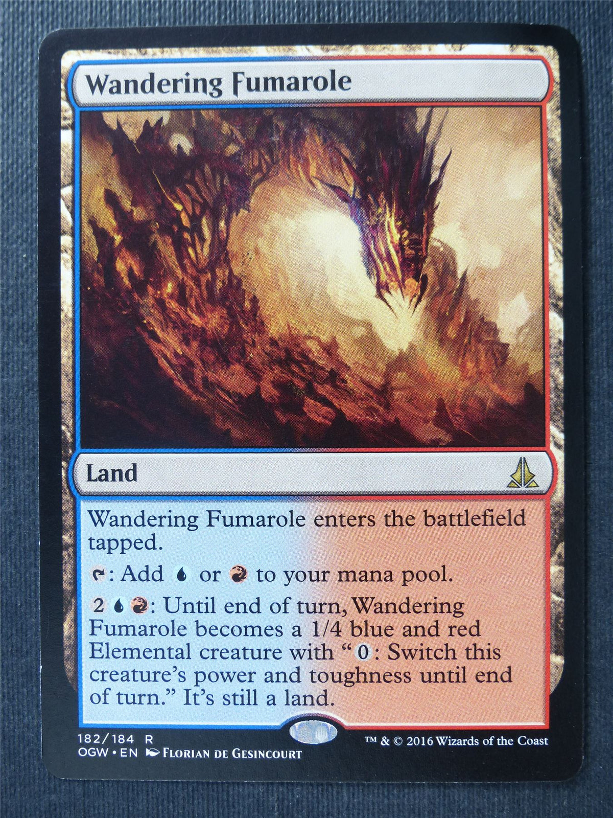 Wandering Fumarole - Mtg Card #37G