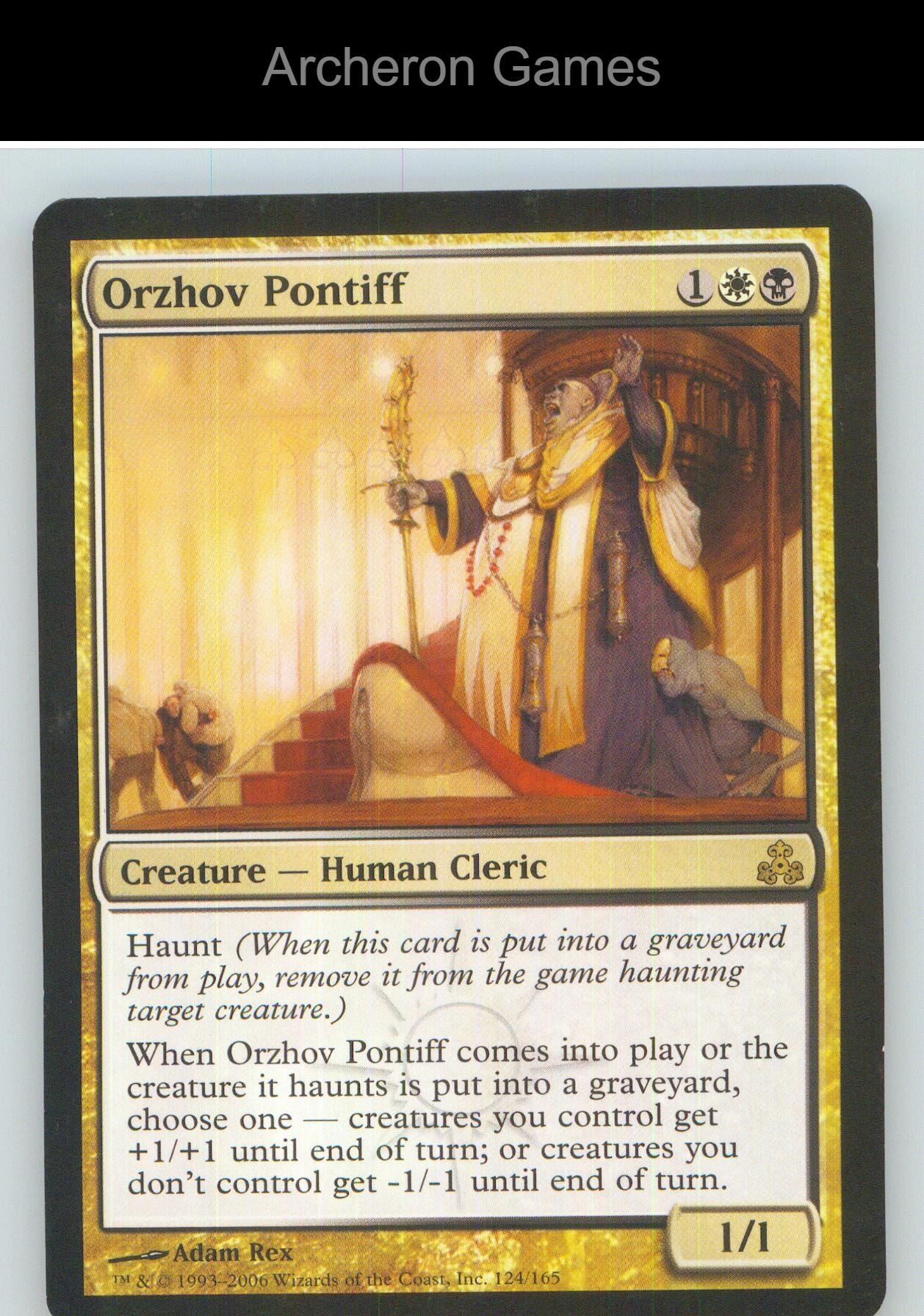 Orzhov Pontiff GPT 124 R MTG Card NM/EX+