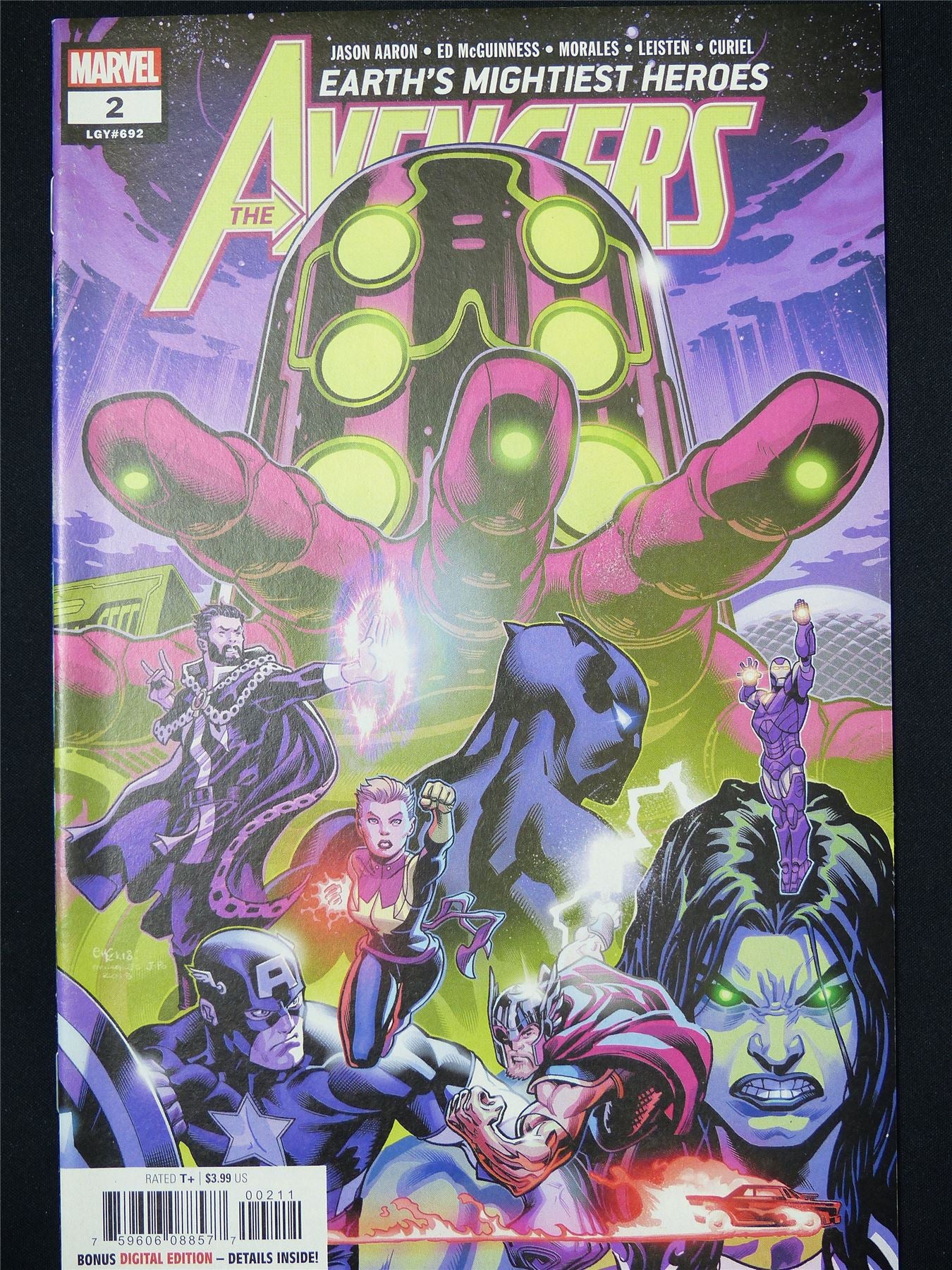 The AVENGERS #2 - B&B Marvel Comic #BG