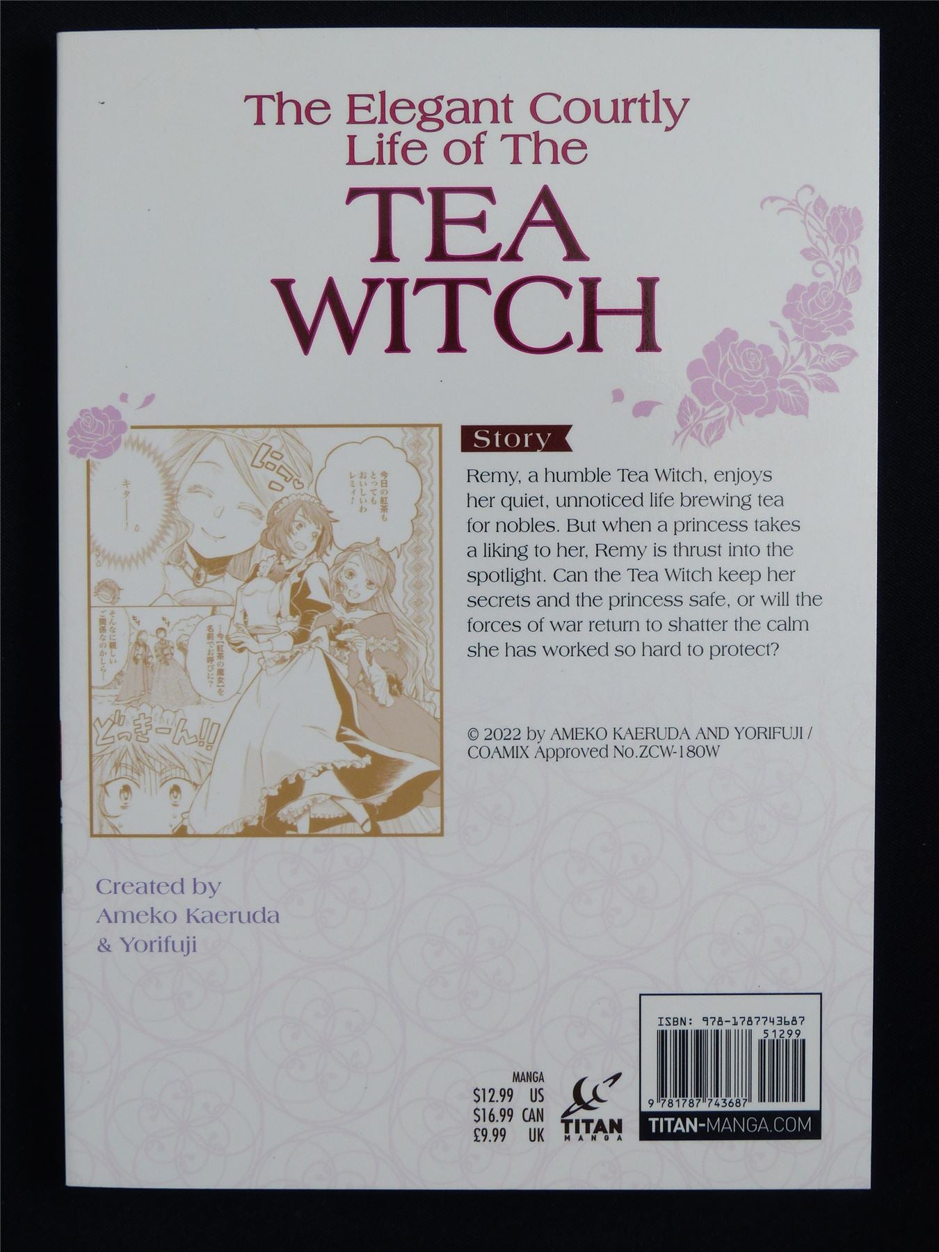 The Elegent Courtly Life of The Tea Witch Volume 1 - Titan Manga #1FI