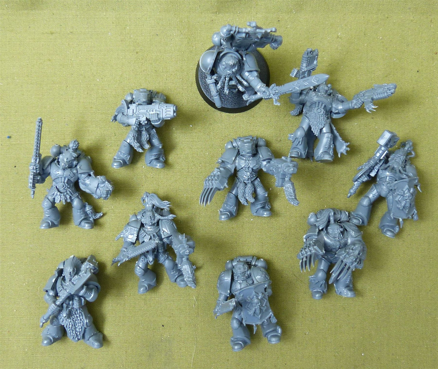 Grey Hunters - Space Wolves Space Marines - Warhammer 40K #2ZZ