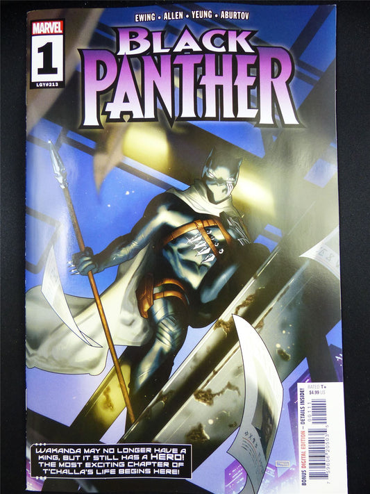 BLACK Panther #1 - Aug 2023 Marvel Comic #1GT