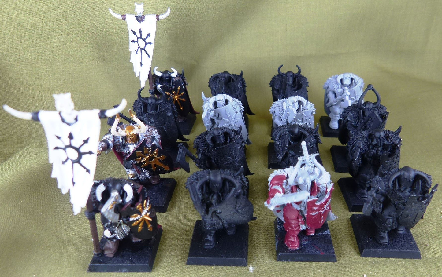 Chaos Warriors - Warhammer fantasy - Warhammer AoS 40k #NJ