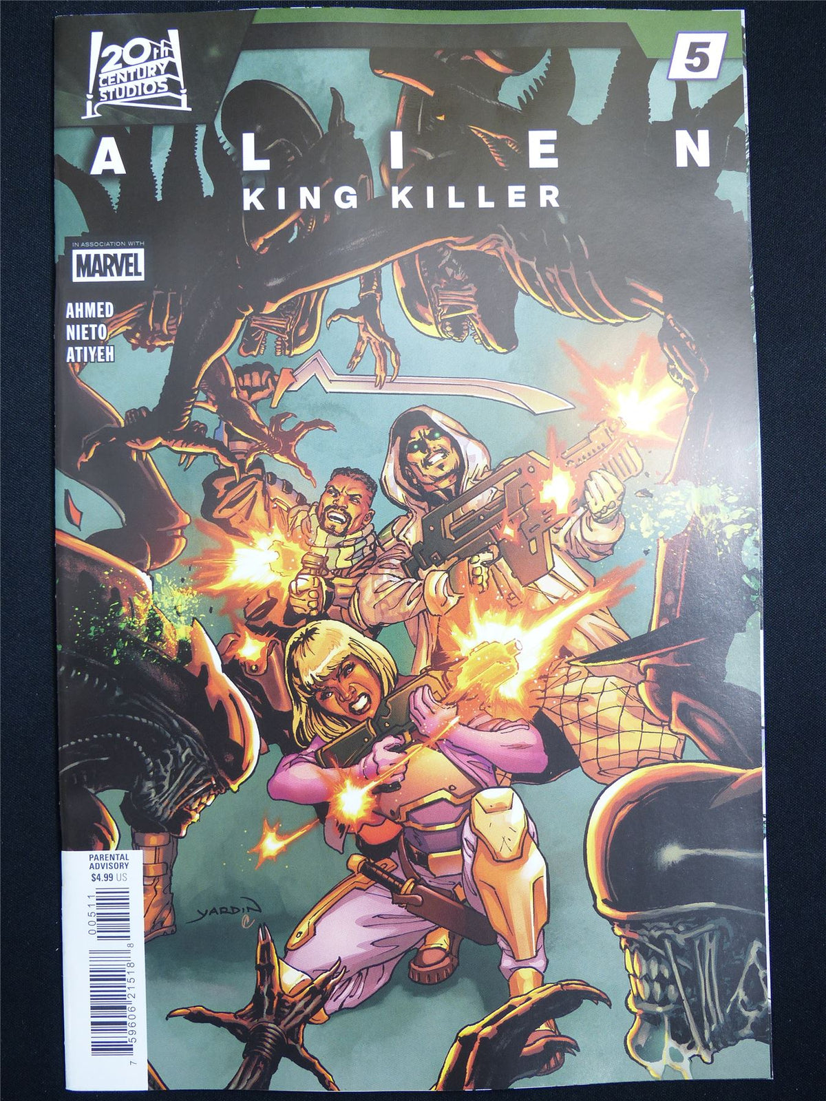 ALIEN: King Killer #5 Cvr A - Oct 2026 Marvel Comic #3FK