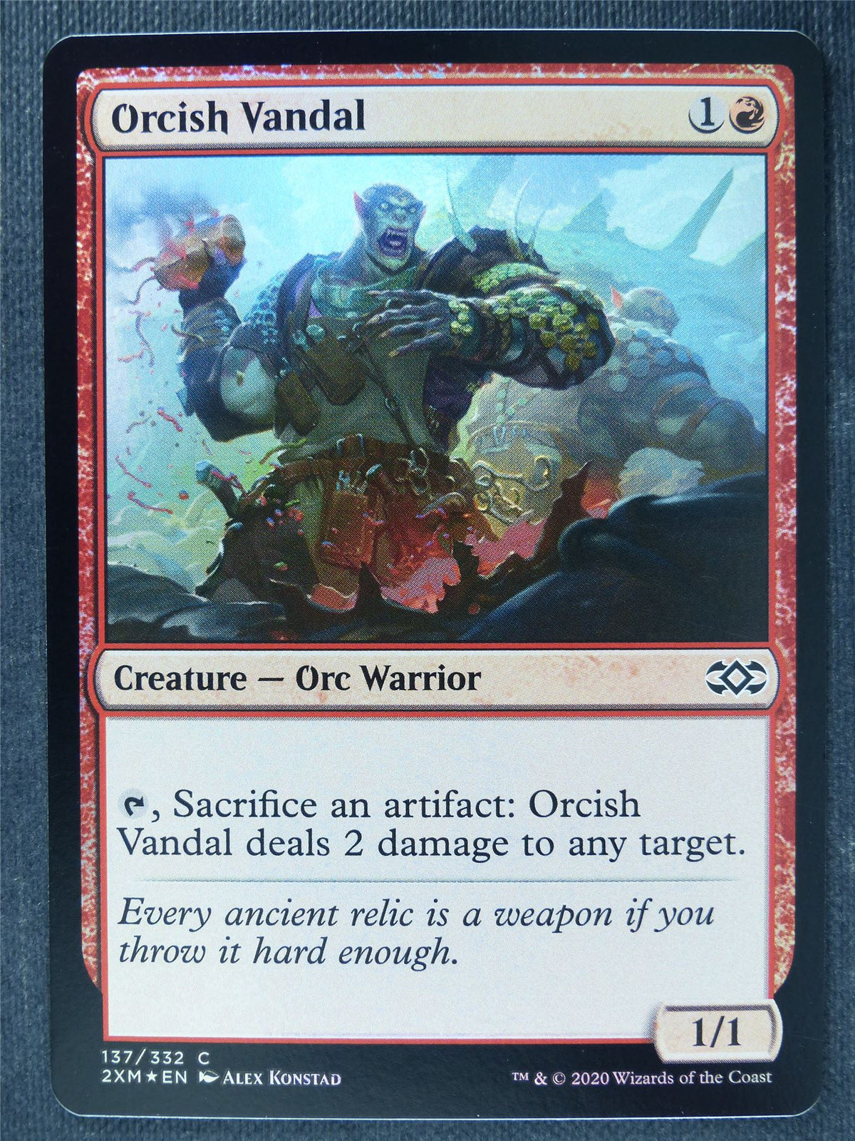 Orcish Vandal Foil - Mtg Magic Cards #QO