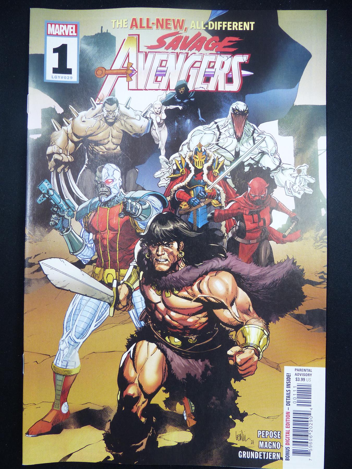 Savage AVENGERS #1 - Marvel Comic #42I