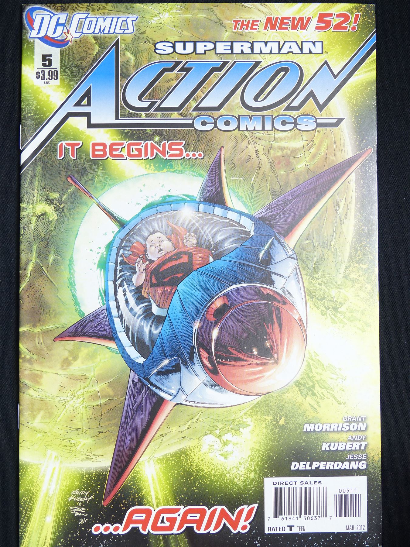 SUPERMAN: Action Comics #5 New 52! - DC Comic #45
