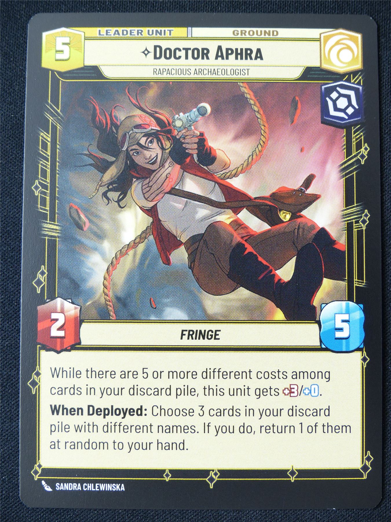 Doctor Aphra 015/262 - Star Wars Unlimited Card #11A