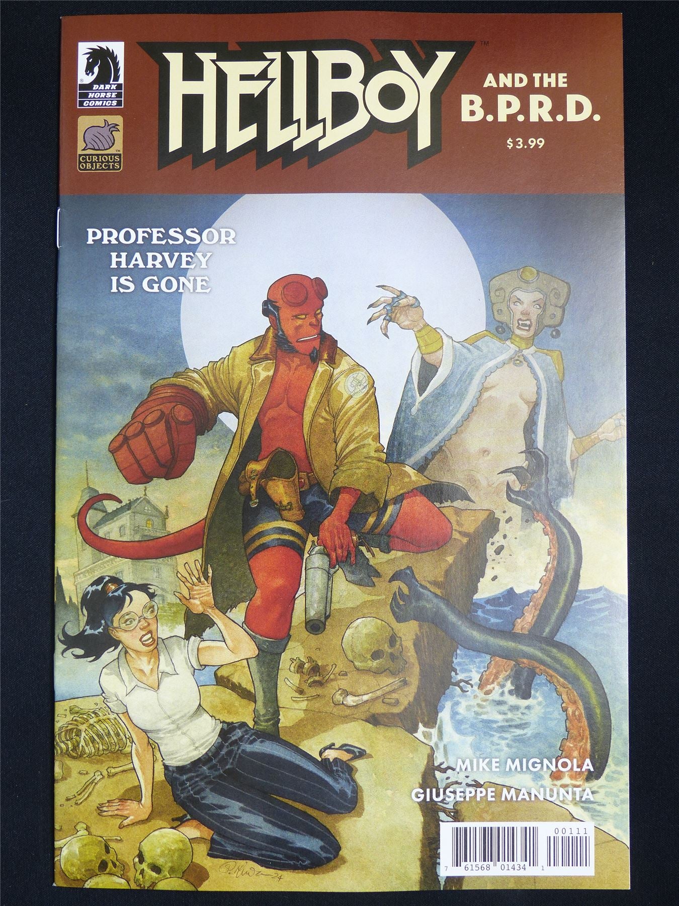 HELLBOY and the B.P.R.D. : Professor Harvey Is Gone #1 - Aug 2025 Dark Horse Comic #3LB