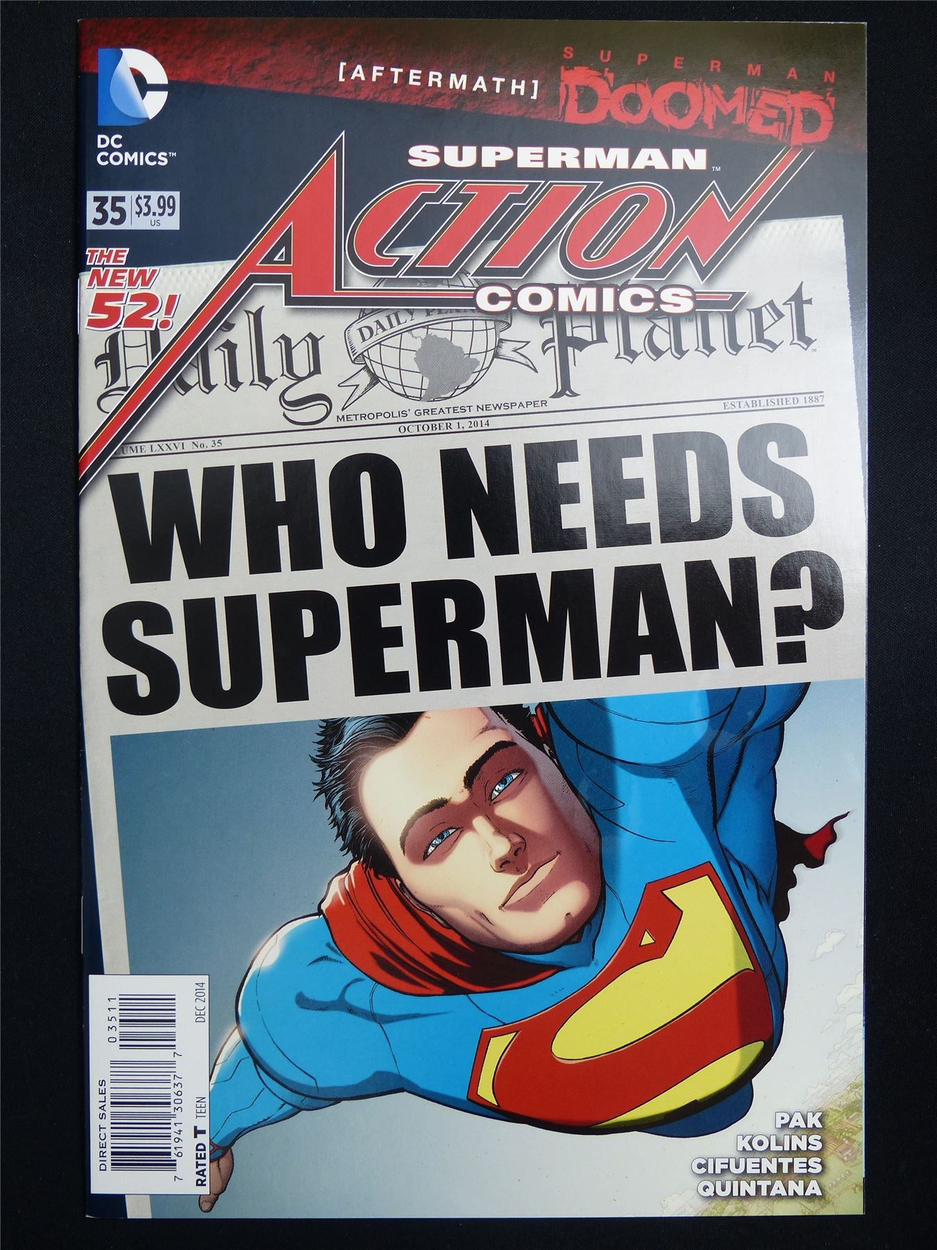 SUPERMAN: Action Comics #35 new 52! - DC Comic #3BV