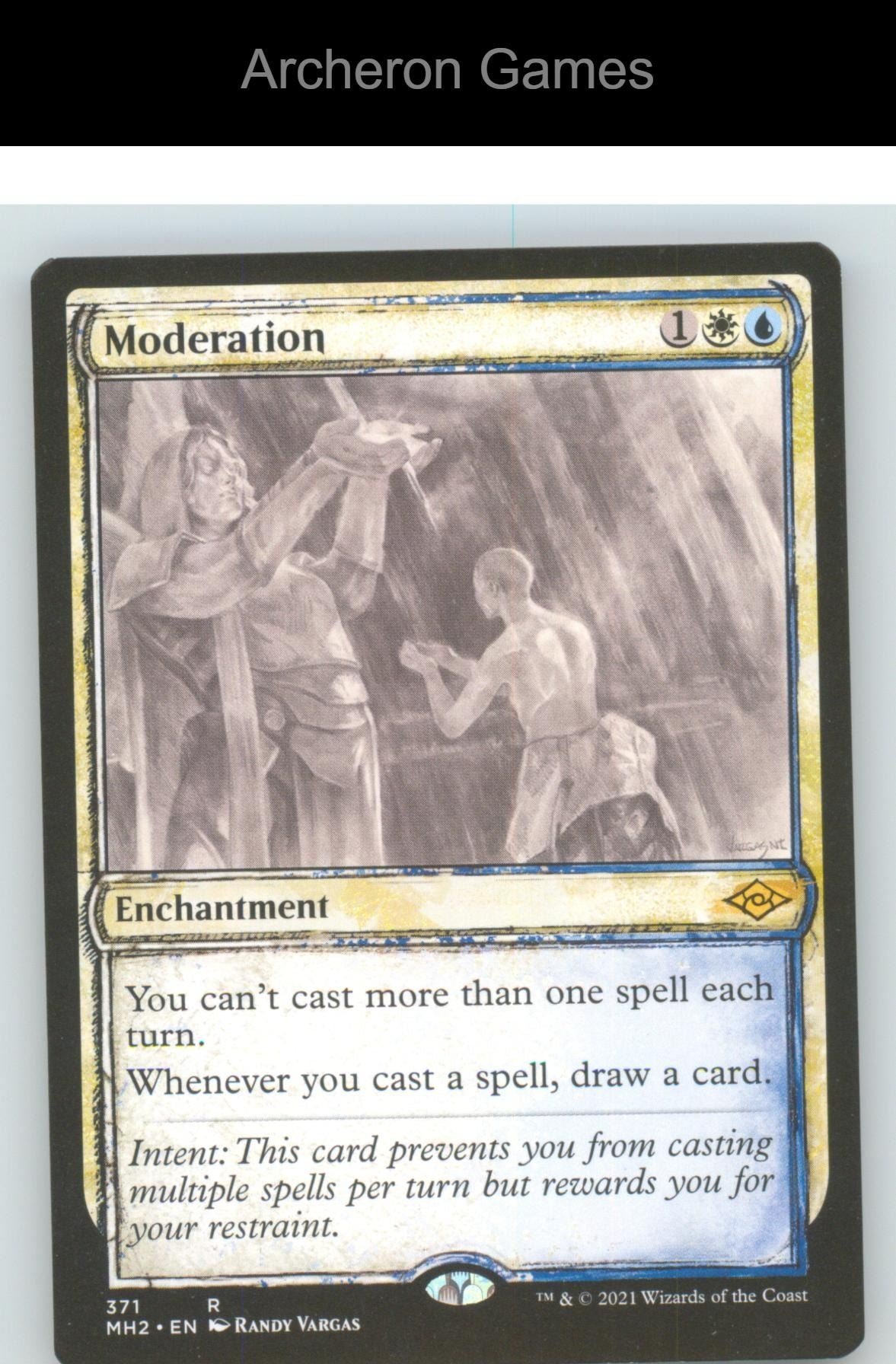 Moderation (Showcase) MH2 371 R MTG Card NM/EX+