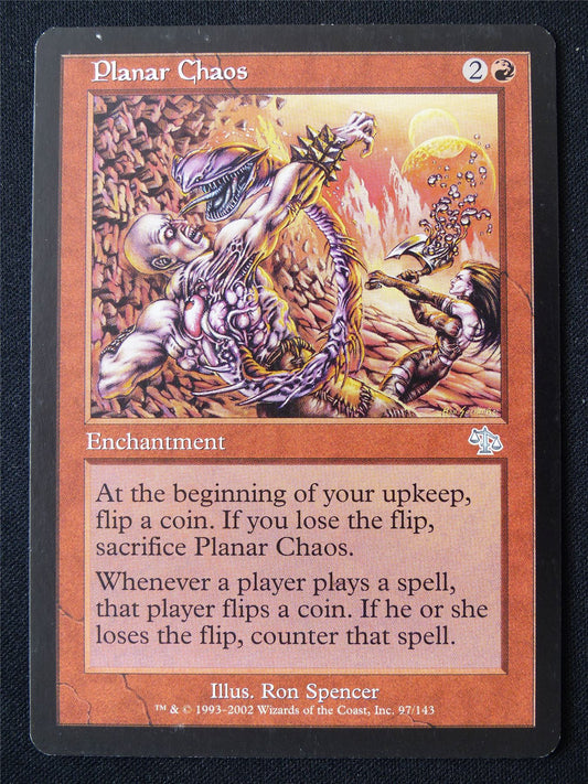 Planar Chaos played - JUD - Mtg Card #9D
