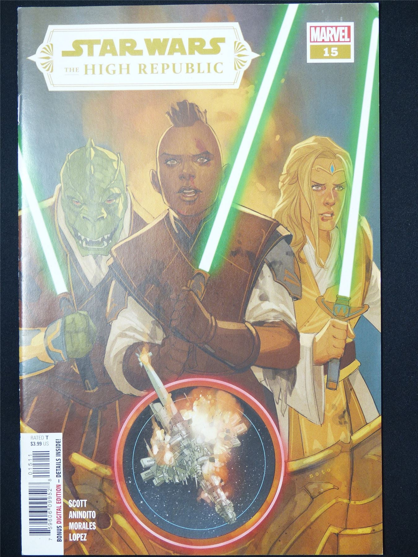 STAR Wars: The High Republic #15 - B&B Marvel Comic #7IH
