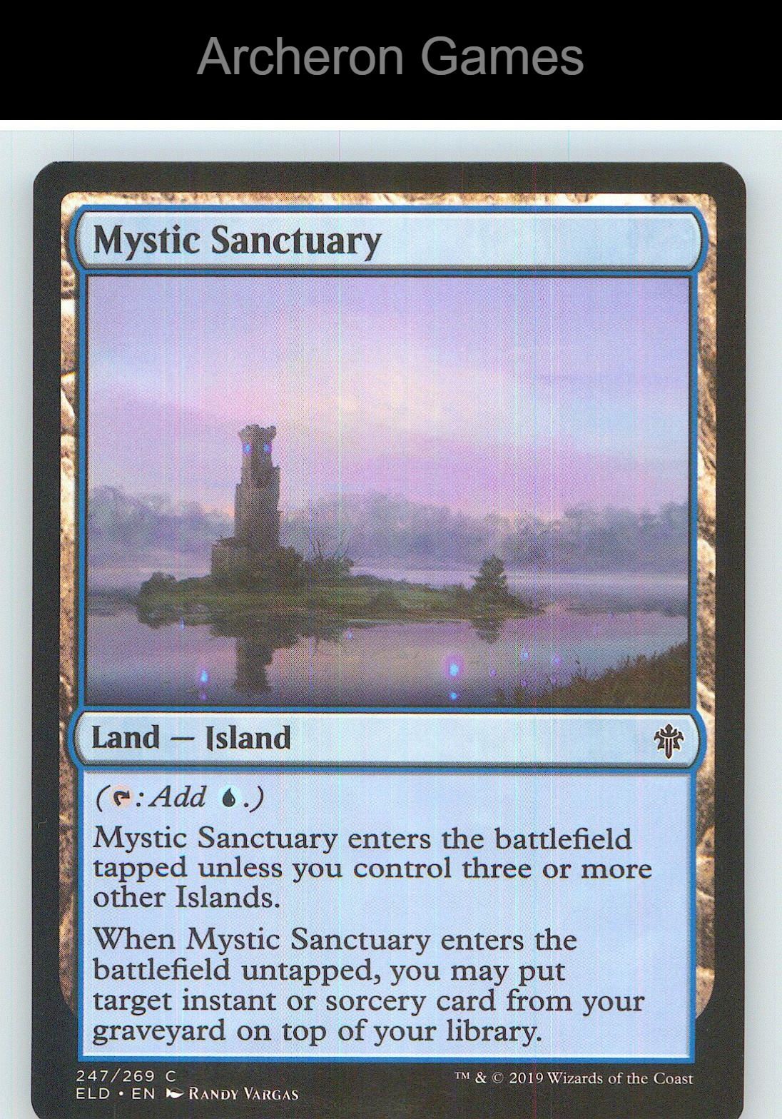 Mystic Sanctuary ELD 247 C MTG Card NM/EX+