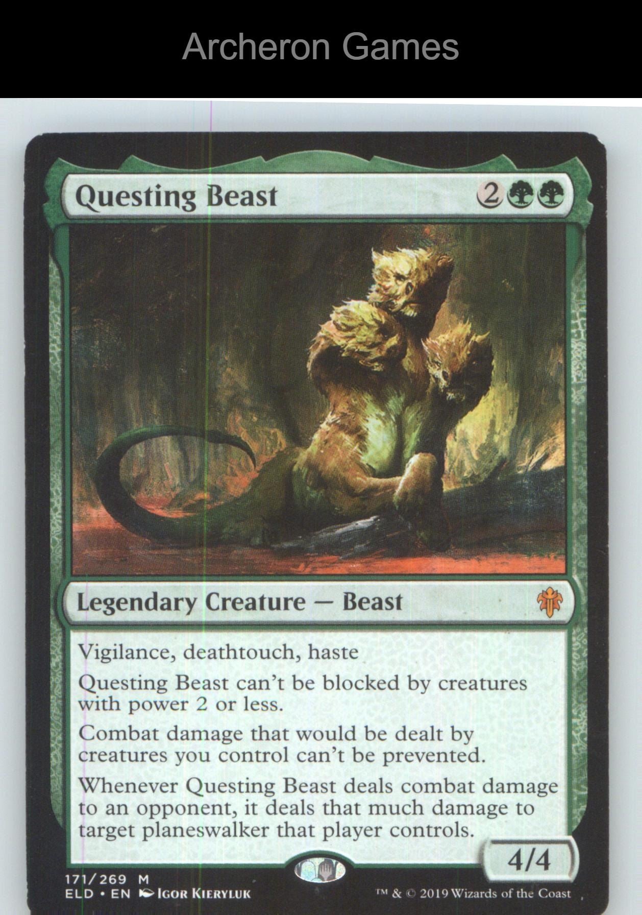 Questing Beast ELD 171 Mythic MTG Card NM/EX+