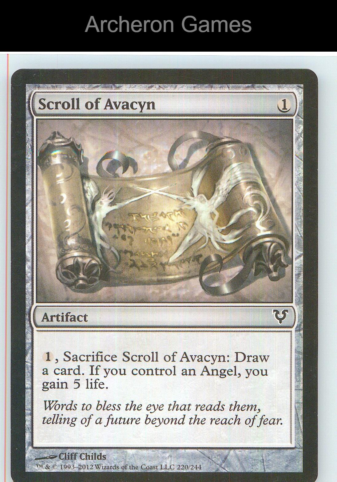 Scroll of Avacyn AVR 220 C MTG Card NM/EX+