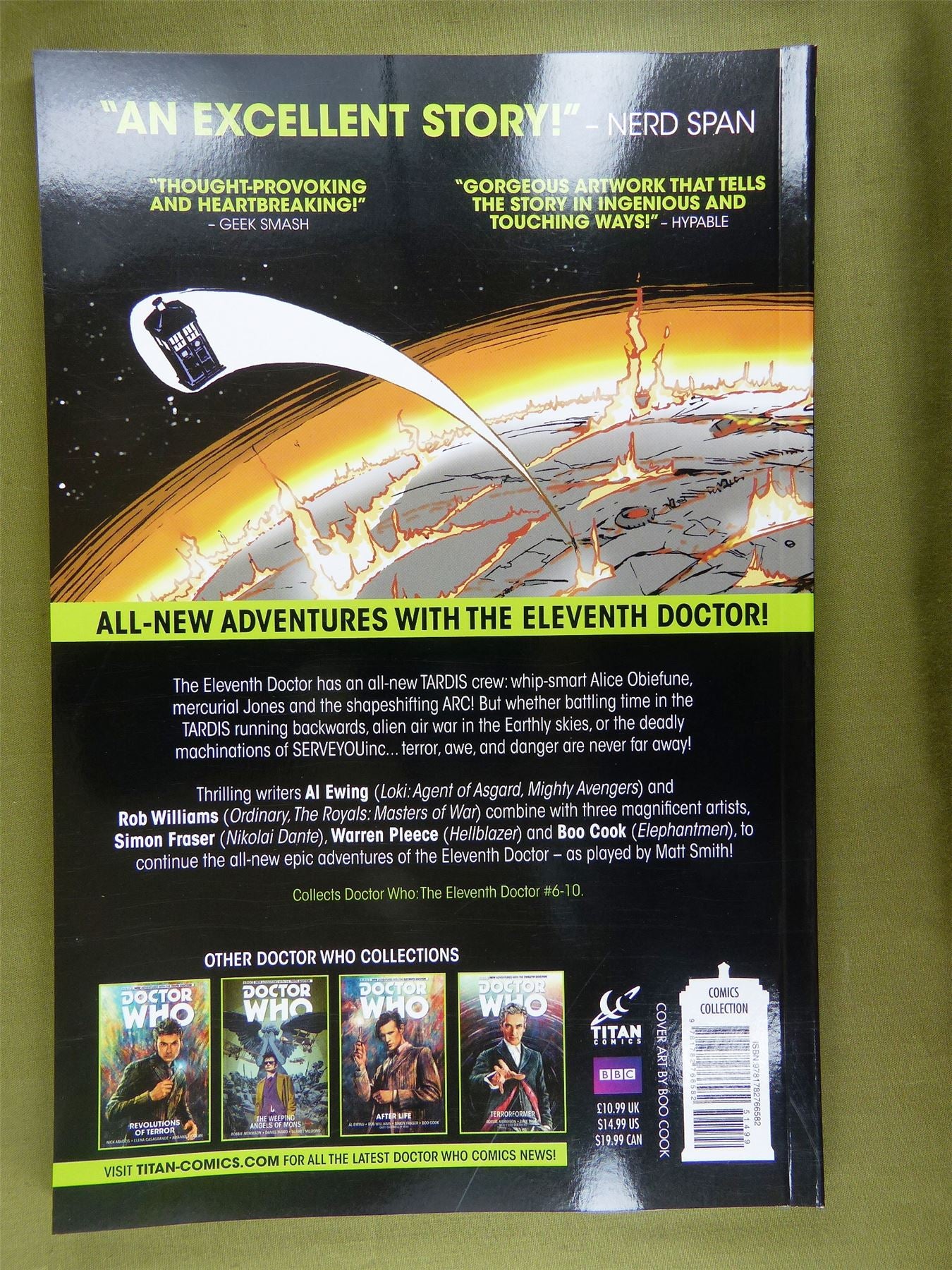 Doctor Who Serve You - Graphic Novel #1ZB