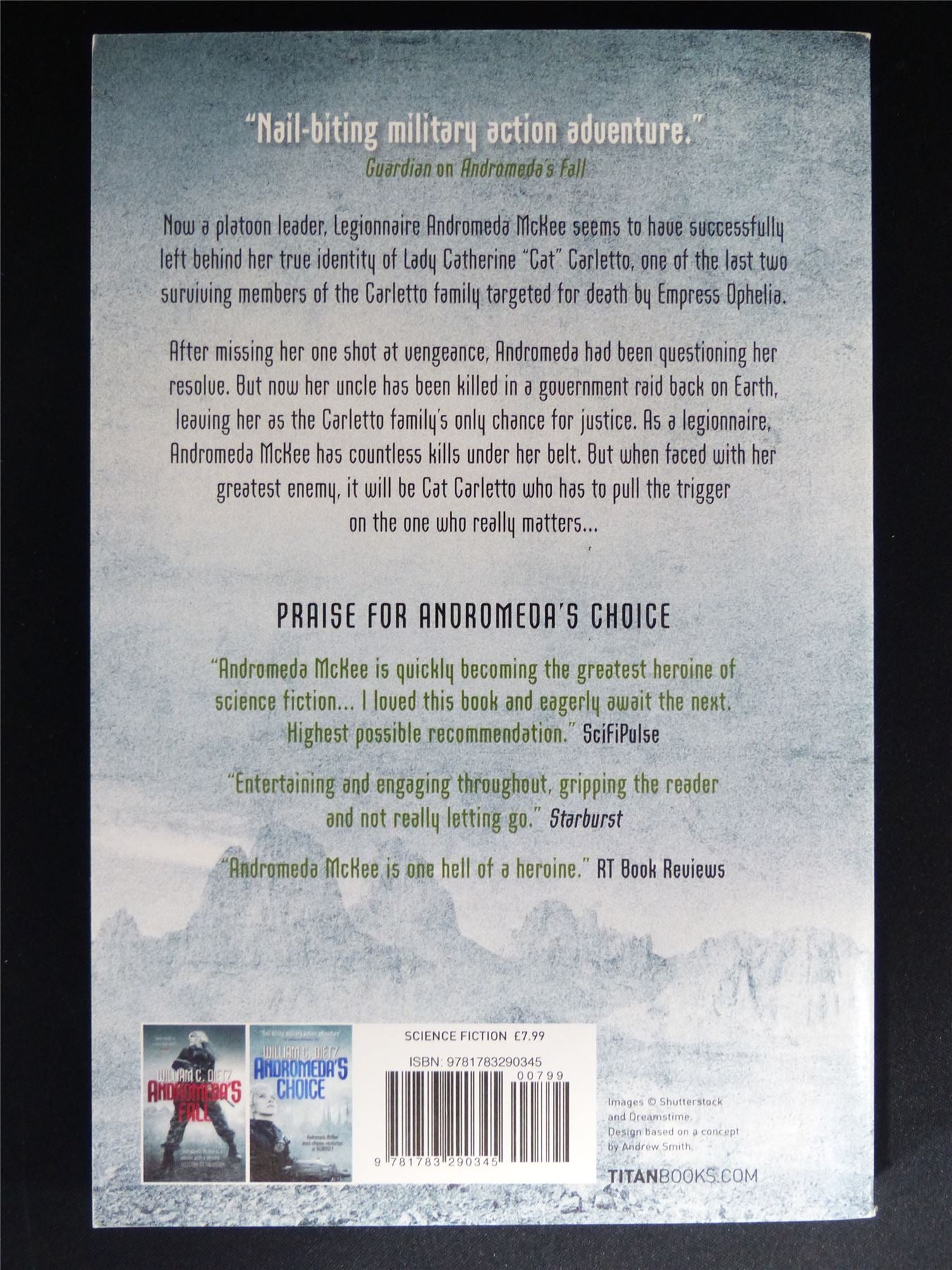 Andromeda's War - Titan Novel Softback #O5