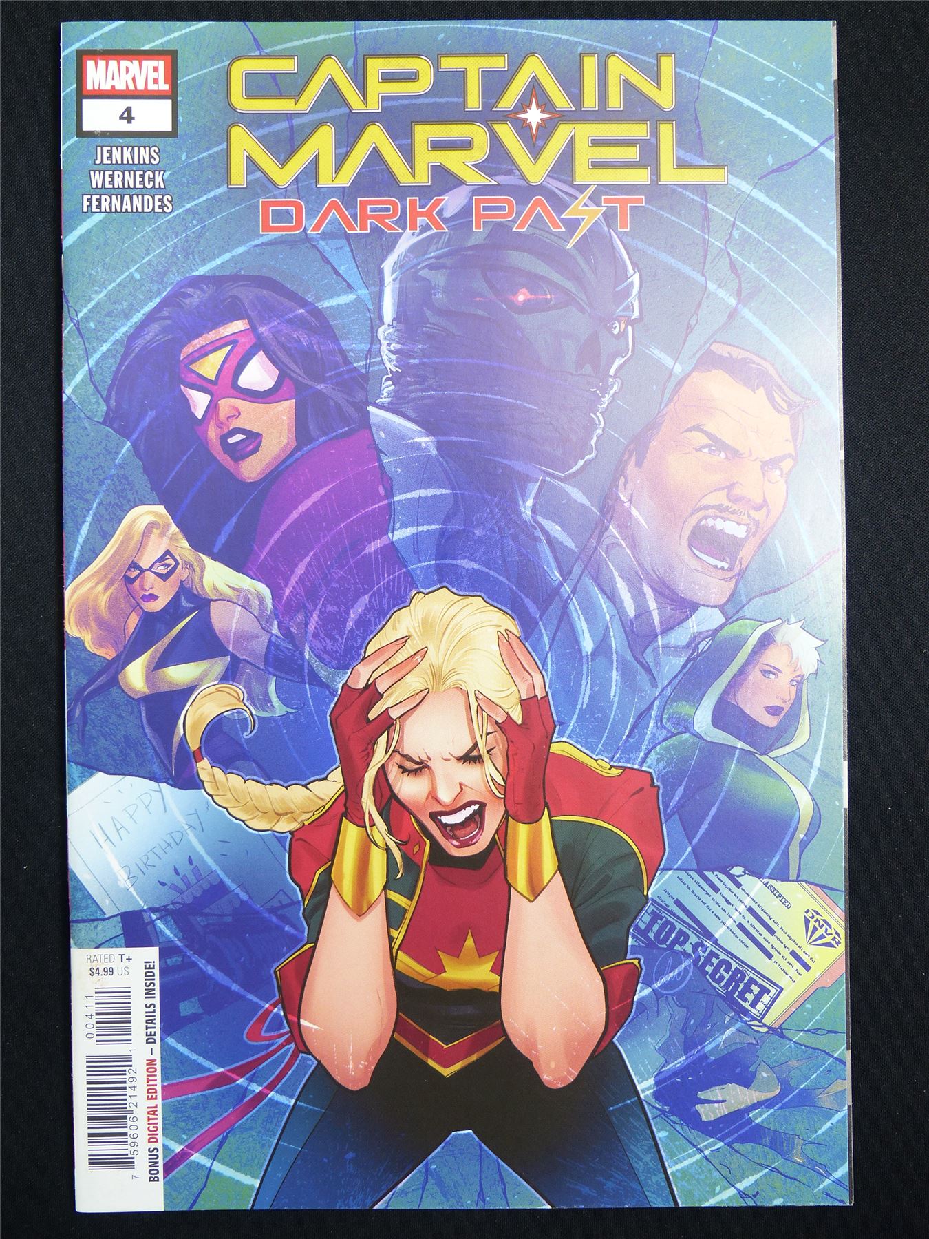 CAPTAIN Marvel: Dark Past #4 Cvr A - Marvel Comic #36K