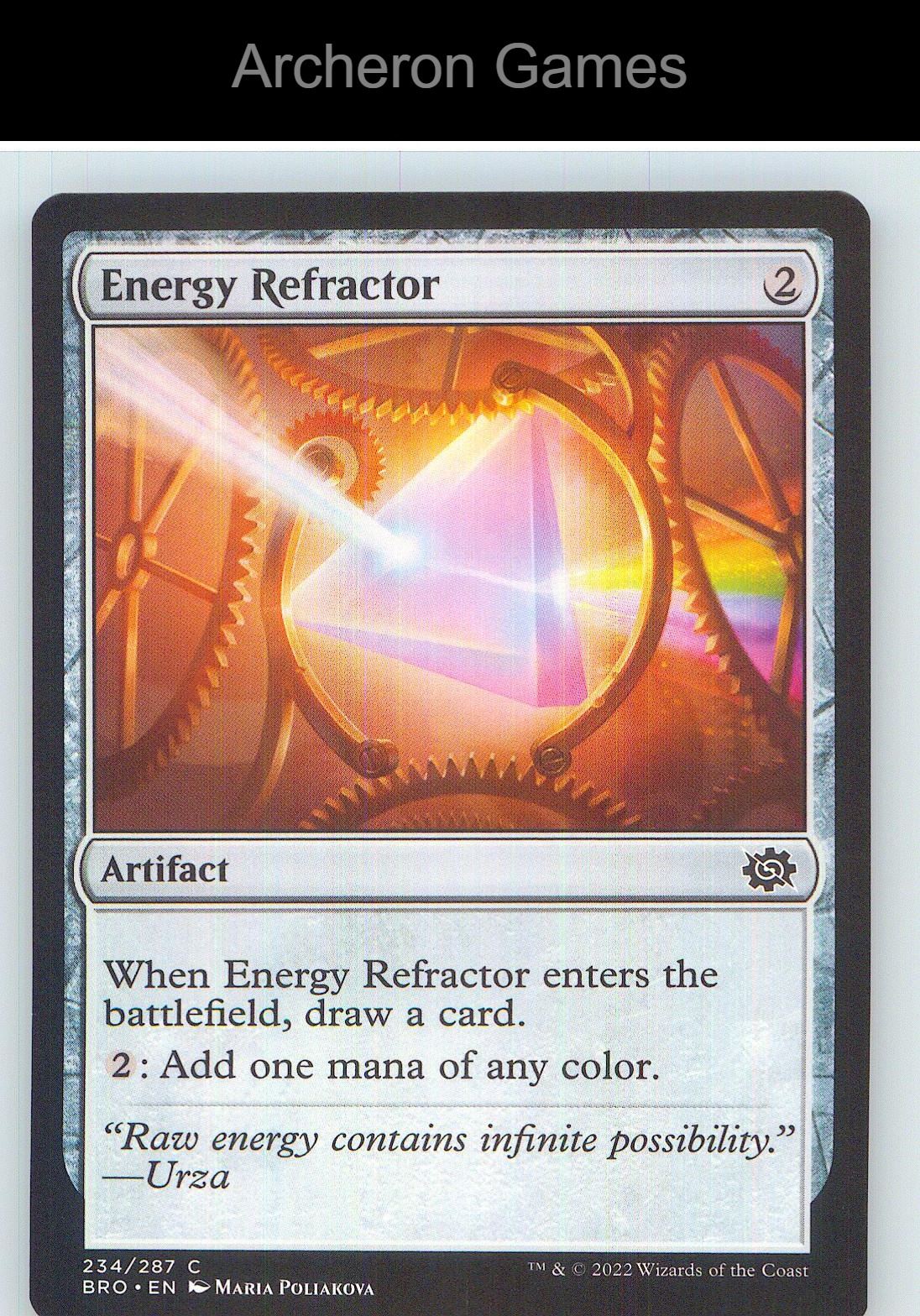Energy Refractor BRO 234 C MTG Card NM/EX+