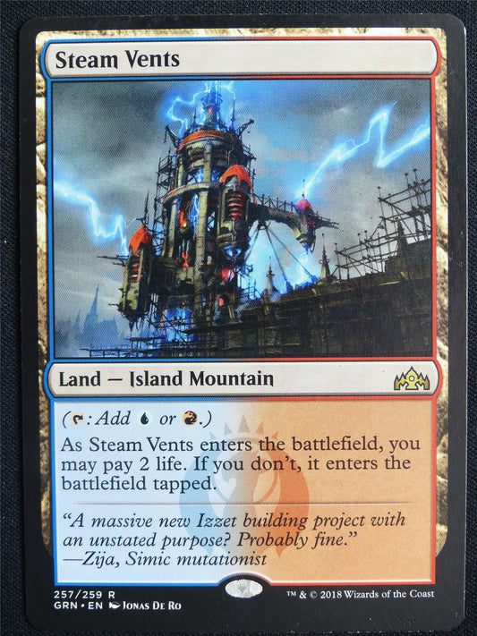 Steam Vents - GRN - Mtg Card #5MH