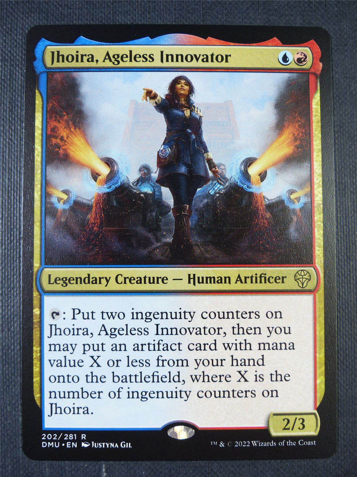 Jhoira Ageless Innovator - Dominaria United Mtg Card #7G2