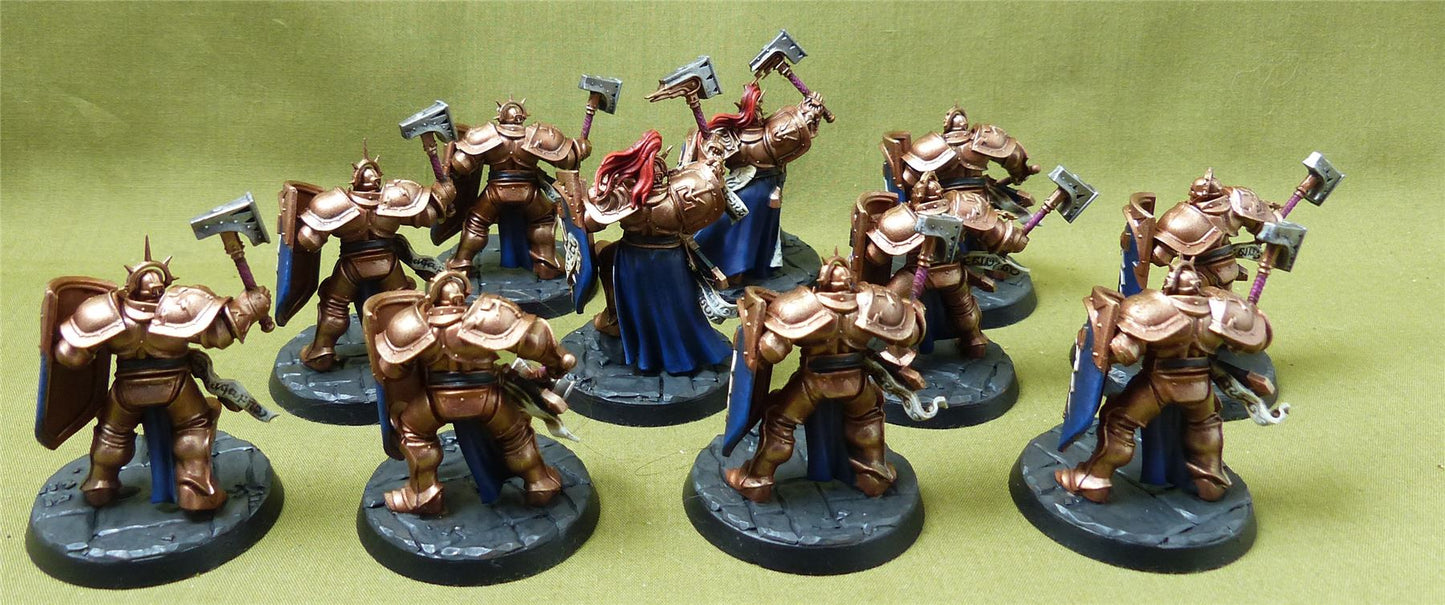 Liberators set of 11 painted OOP - Stormcast Eternals - Warhammer AoS #9HU