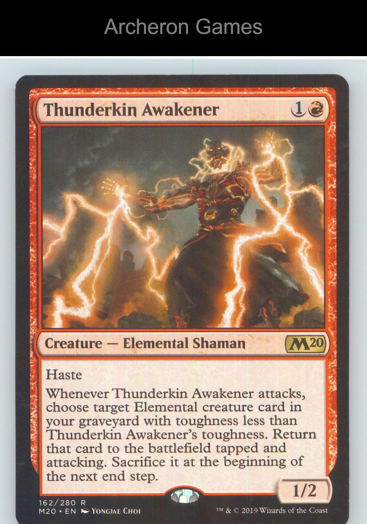 Thunderkin Awakener M20 162 R MTG Card NM/EX+