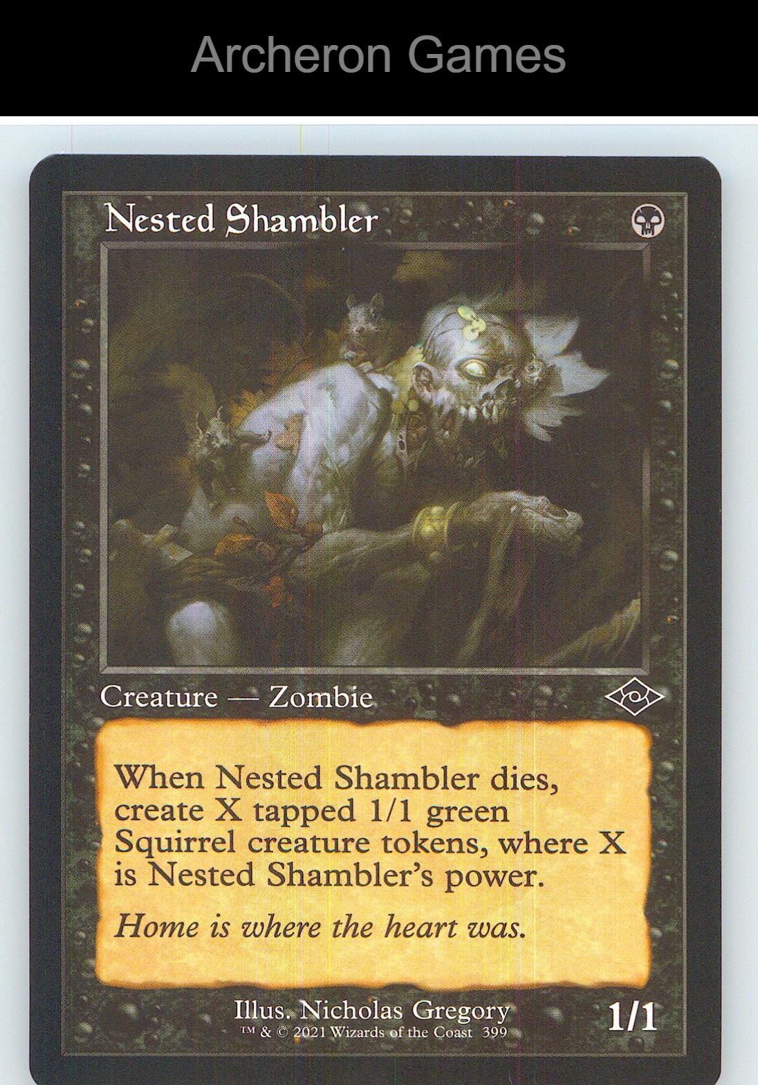 Nested Shambler (Retro Frame) MH2 399 C MTG Card NM/EX+